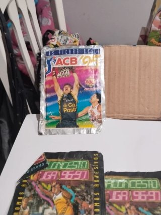 Sobres cromos ACB Baloncesto Liga 96-97