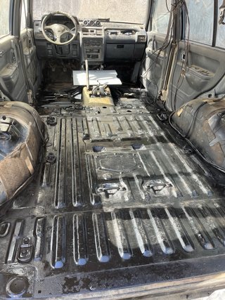Mitsubishi Montero sin motor