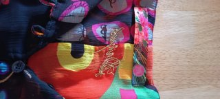 Camisa estampada multicolor