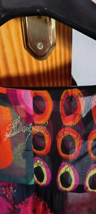 Camisa estampada multicolor