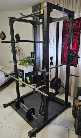Jaula Rack Adidas con Polea