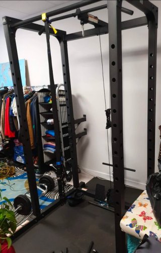 Jaula Rack Adidas con Polea