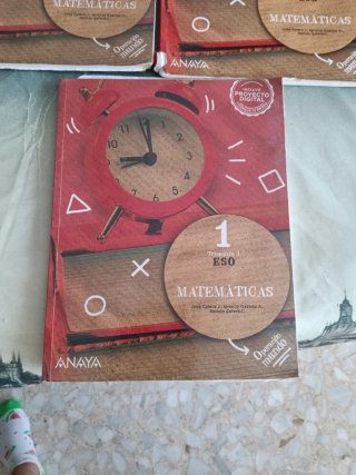 Matemáticas 1° ESO ANAYA