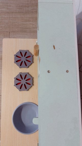 Cocinita de madera sin accesorios Woomax