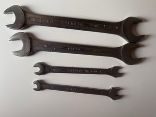 Juego de 4 llaves fijas