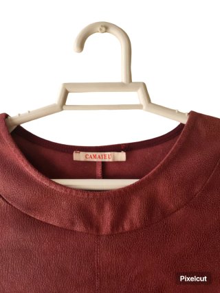 Vestido Camaïeu Bordeau