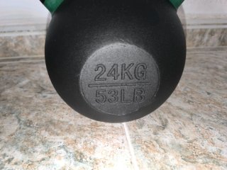3 Pesas Rusas Kettlebell Negras