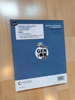 Lengua castellana y literatura II. Libro del es...