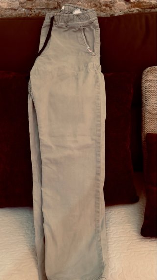 Pantalón Tommy Hilfiger Beige/Verde
