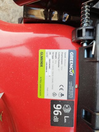 Cortacésped Greencut Rojo