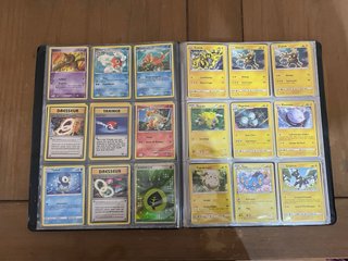 Álbum Pokémon 3x3 con Cartas Originales