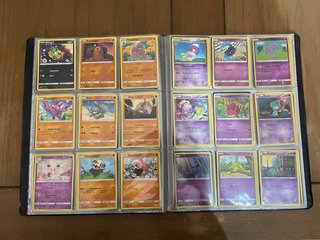 Álbum Pokémon 3x3 con Cartas Originales