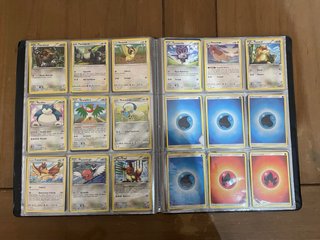 Álbum Pokémon 3x3 con Cartas Originales