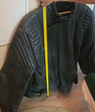 Chaqueta de cuero para moto