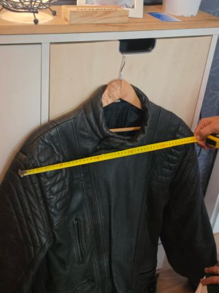 Chaqueta de cuero para moto