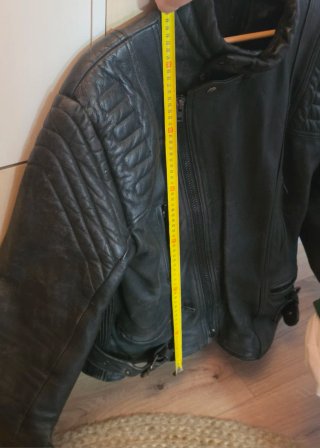 Chaqueta de cuero para moto