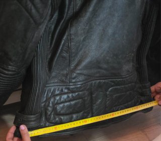 Chaqueta de cuero para moto