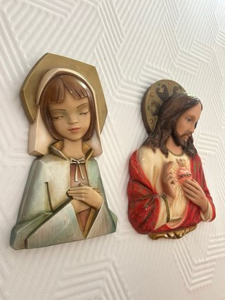 Figuras religiosas de pared