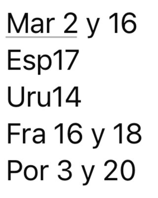 Cromos Mundial - Cambio