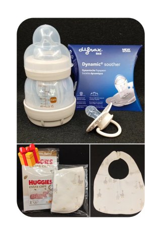 Lote bebé: Mustela/Biolane/Mam/ muselinas y otros