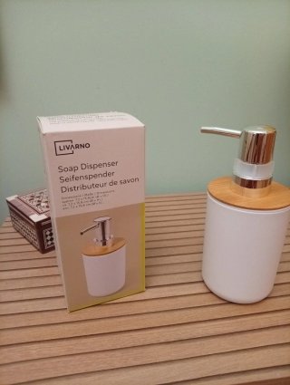 Lote 7 Accesorios Baño Livarno Madera