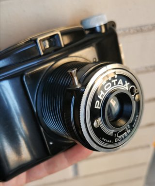 1952 Cámara Fotográfica baquelita antigua funciona
