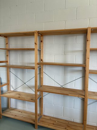 Estantería IKEA IVAR Pino Fondo 30cm