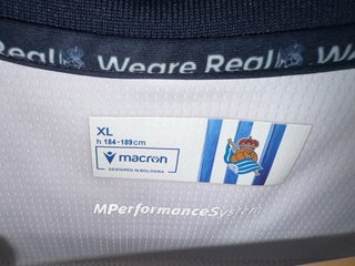 Camiseta Real Sociedad Kubo 23/24 Macron XL