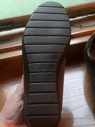 Scarpe donna marrone con zeppa marrone e argento