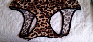 Camiseta sin mangas con estampado de leopardo