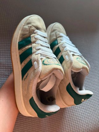 Adidas Campus Beige y Verde