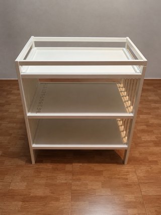 Cambiador blanco para bebé