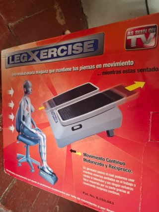 LegXercise Máquina Movimiento Piernas Sentado