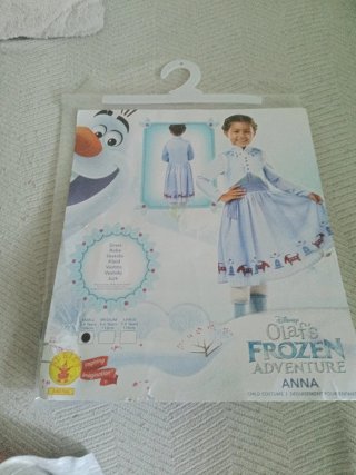 Disfraz Anna Frozen Talla L (7-8 años)