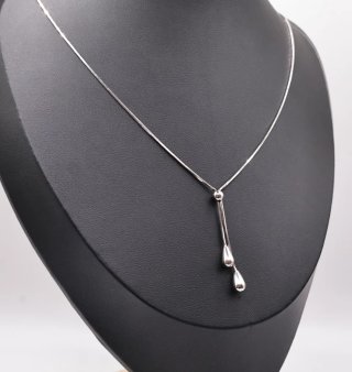 Gargantilla Oro Blanco 18k