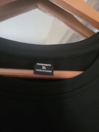 Camiseta sin mangas Manfinity negra XL