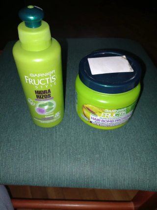 Garnier Fructis Crema Rizos y Mascarilla