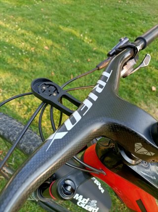 Bicicleta de montaña Trek con telescópica