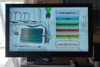 Wii Fit pedana con 2 giochi