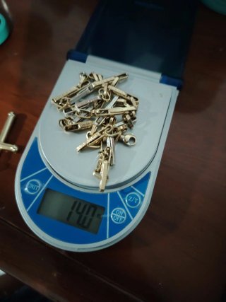 Cadena Oro 14K bicolor