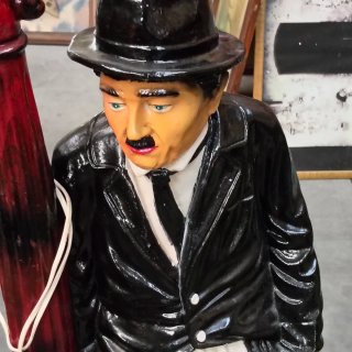 Lámpara/Escultura Charlie Chaplin