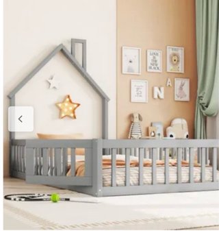 Cama Montessori para bebé 90*200  Sin colchon