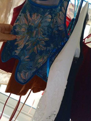 Conjunto chaleco y blusa baturra, Tallas S,m,L,XL,