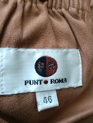 Parka señora marrón con capucha