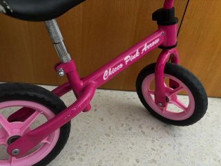 Bicicleta de equilibrio Chicco Pink Arrow