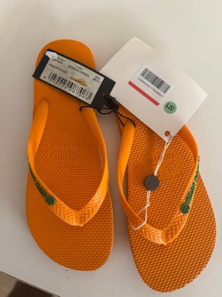 Chanclas Philipp Plein Naranja Talla 40-41