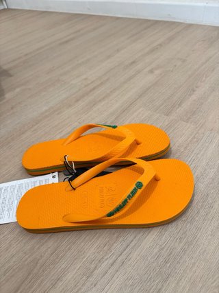 Chanclas Philipp Plein Naranja Talla 40-41