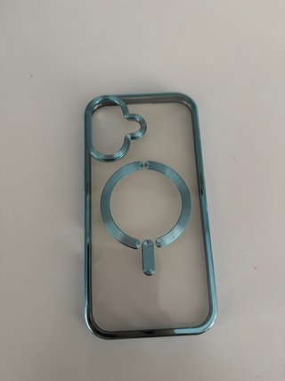 Funda iPhone 16 Azul Metálico