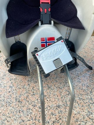 Sillita bebé para bici