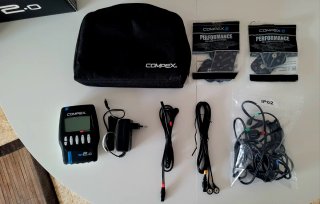 Compex SP 2.0. Electroestimulador.  Fisioterapia.